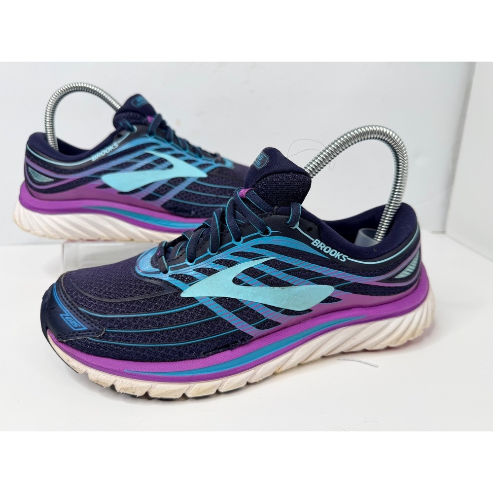 Brooks Glycerin 15 Women's Size 8 Blue Purple Running Shoes Cushioned